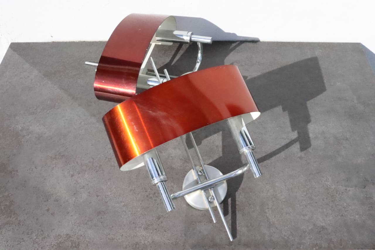 Thumbnail for Paire d'applique Années 60