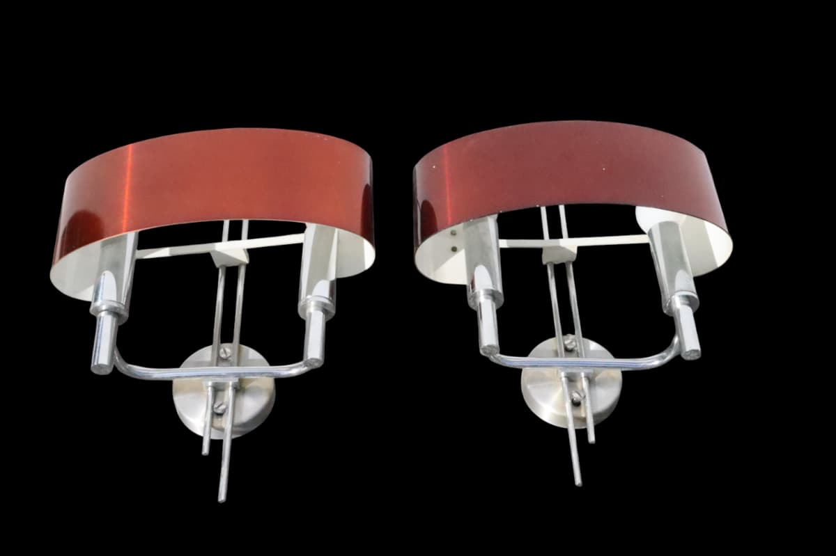 Paire d'applique Années 60