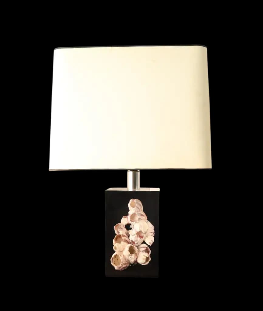 lampe resine inclusion