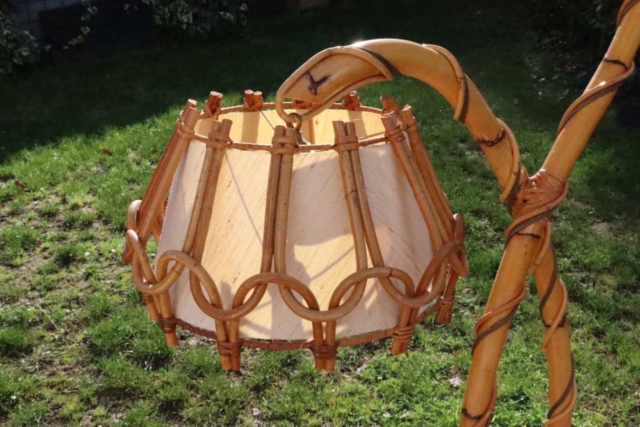 Thumbnail for Lampadaire double Louis Sognot