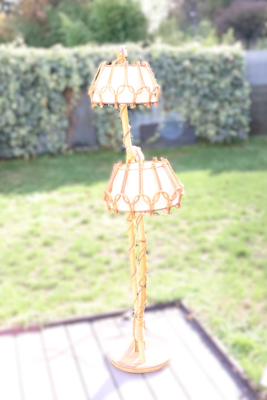 Thumbnail for Lampadaire double Louis Sognot