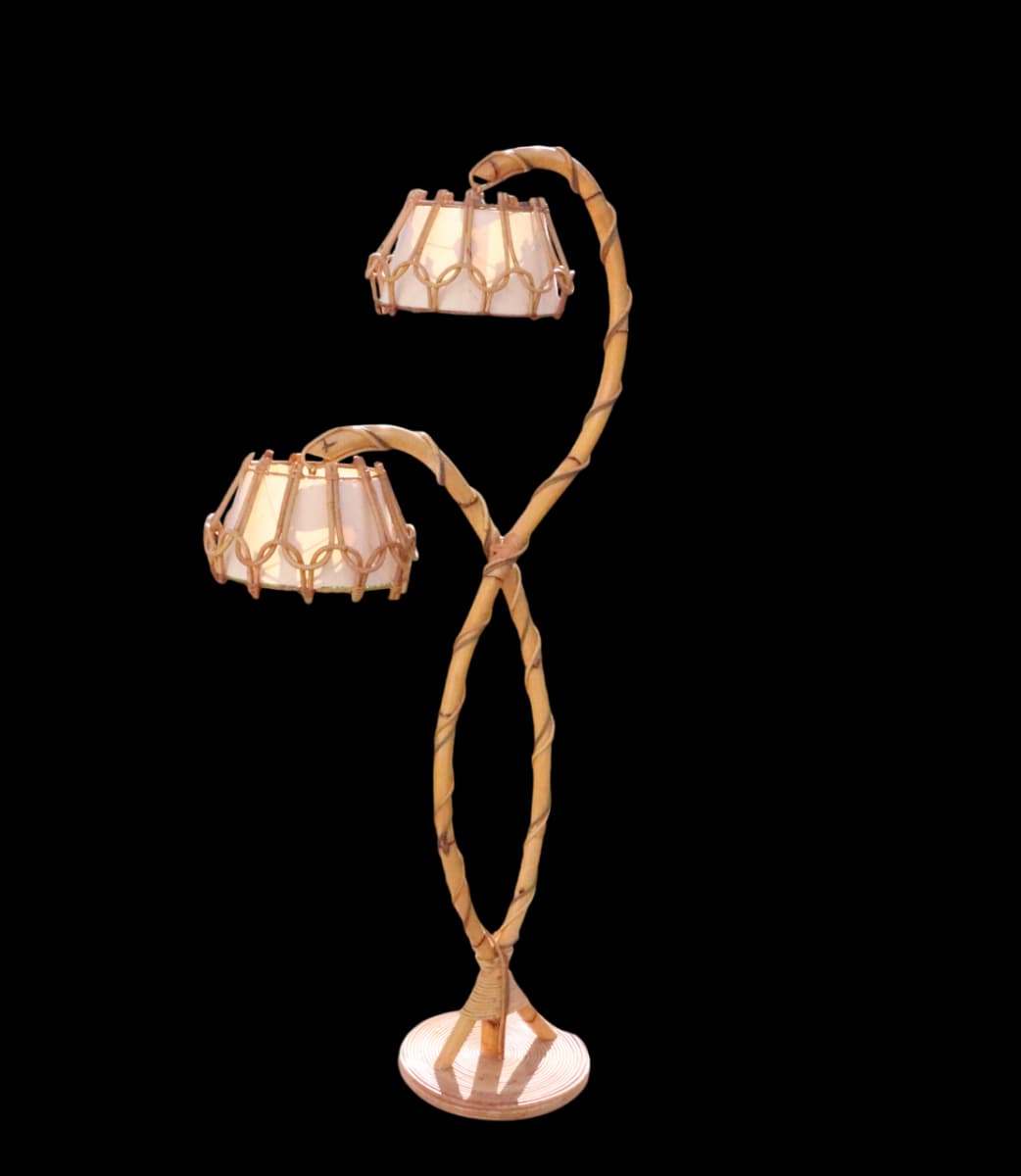 Lampadaire double Louis Sognot