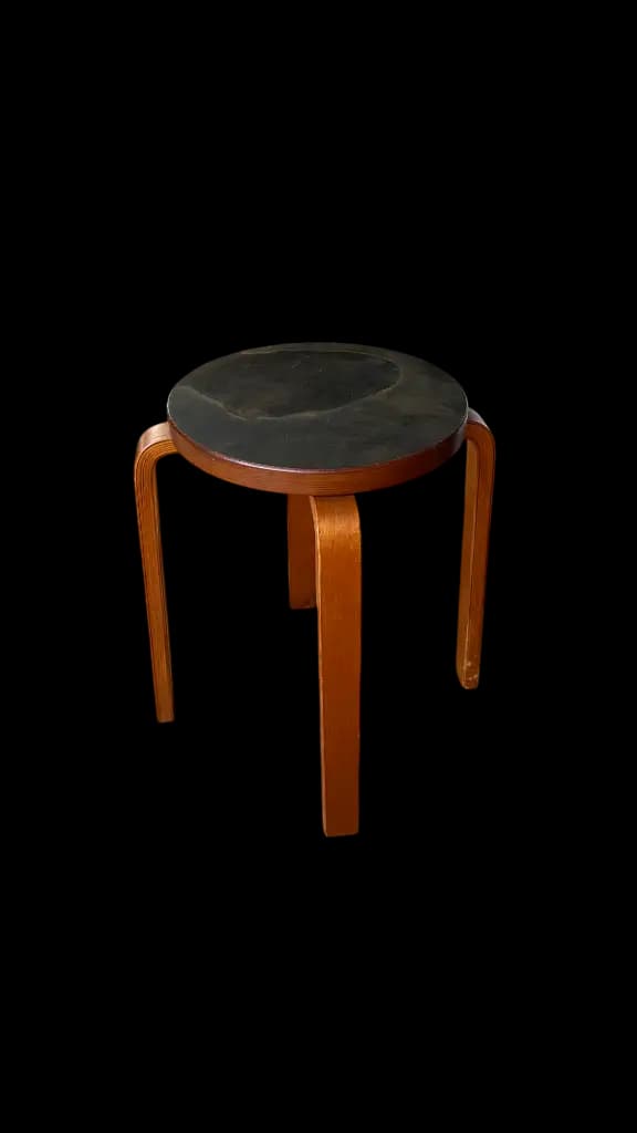 Tabouret scandinave Alvar Aalto