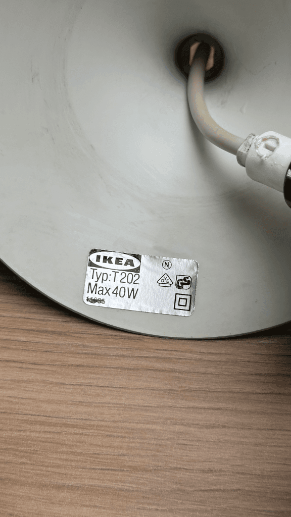 Thumbnail for Suspension vintage IKEA Duett