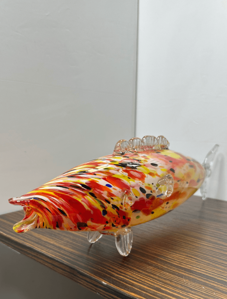 Thumbnail for Poisson en verre soufflé de Murano