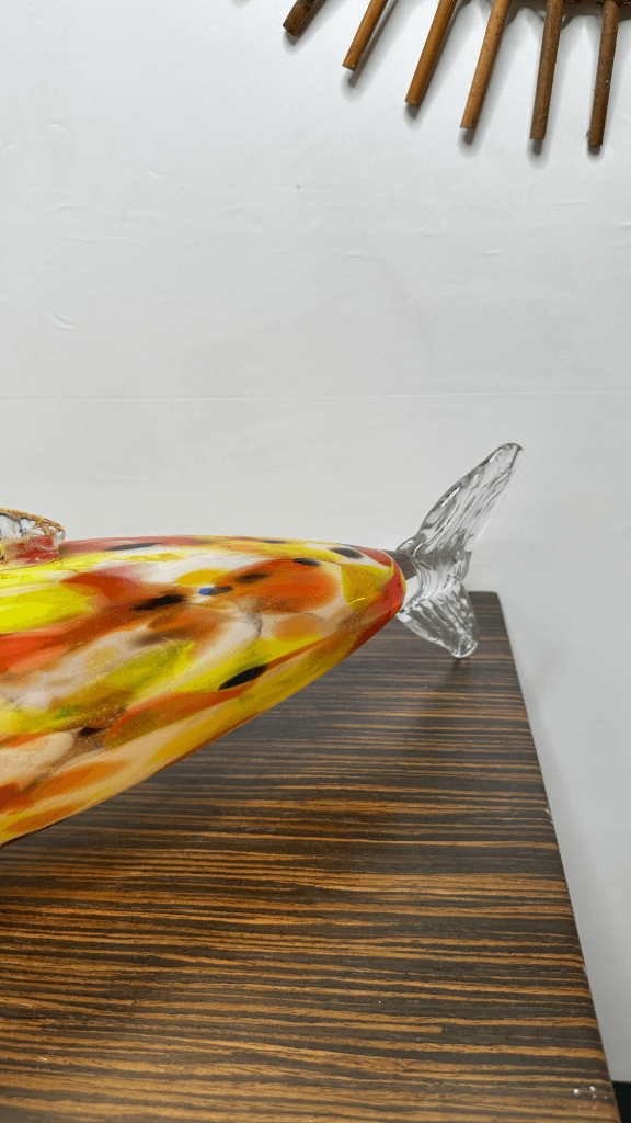 Thumbnail for Poisson en verre soufflé de Murano