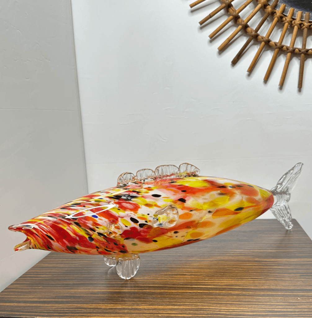 Thumbnail for Poisson en verre soufflé de Murano