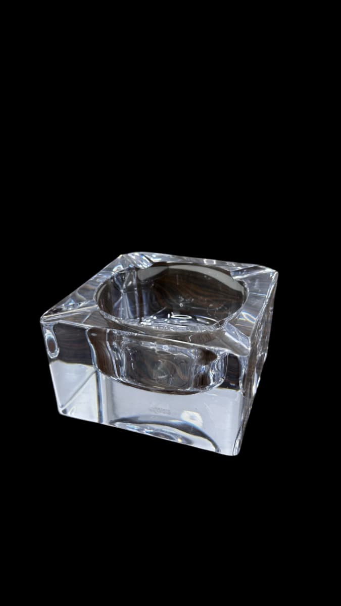 Cendrier en cristal