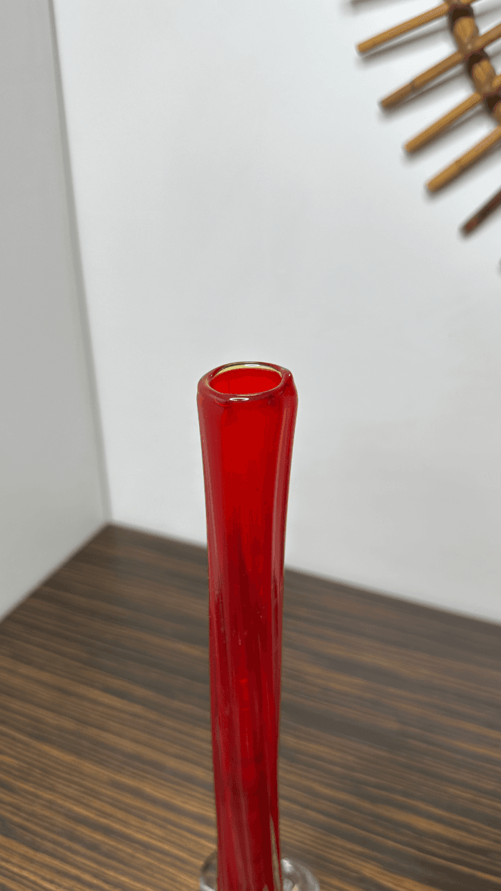 Thumbnail for Soliflore en verre soufflé