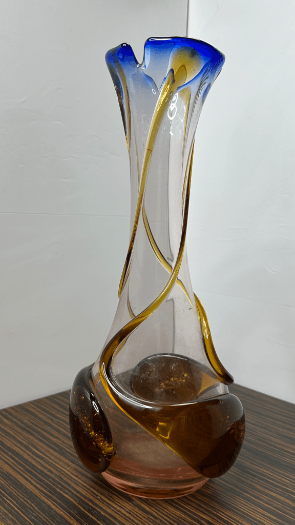 Thumbnail for Vase Torsadé Vintage