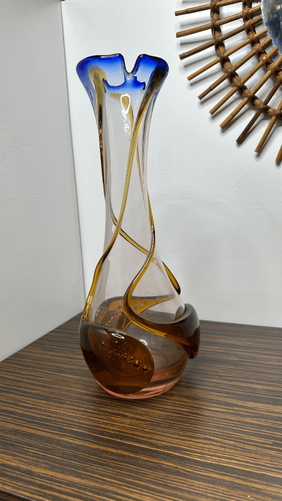 Thumbnail for Vase Torsadé Vintage