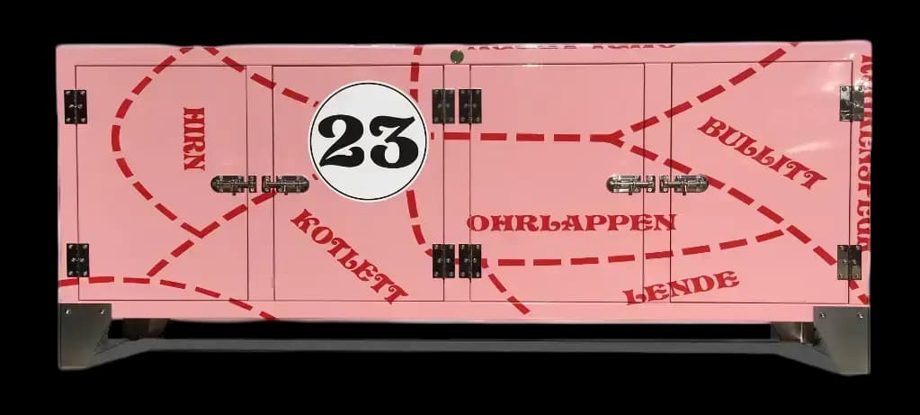 Meuble 4 portes Porsche