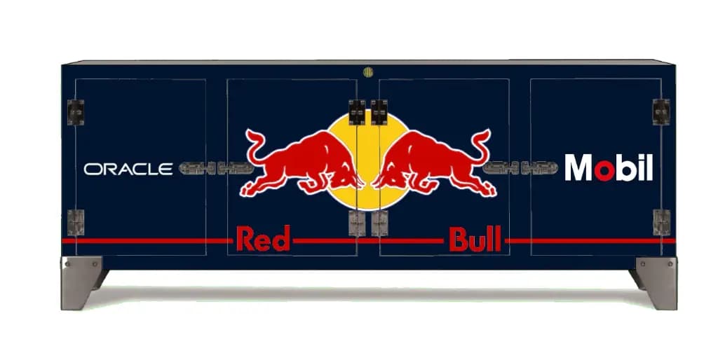 Thumbnail for Meuble 4 portes RED BULL