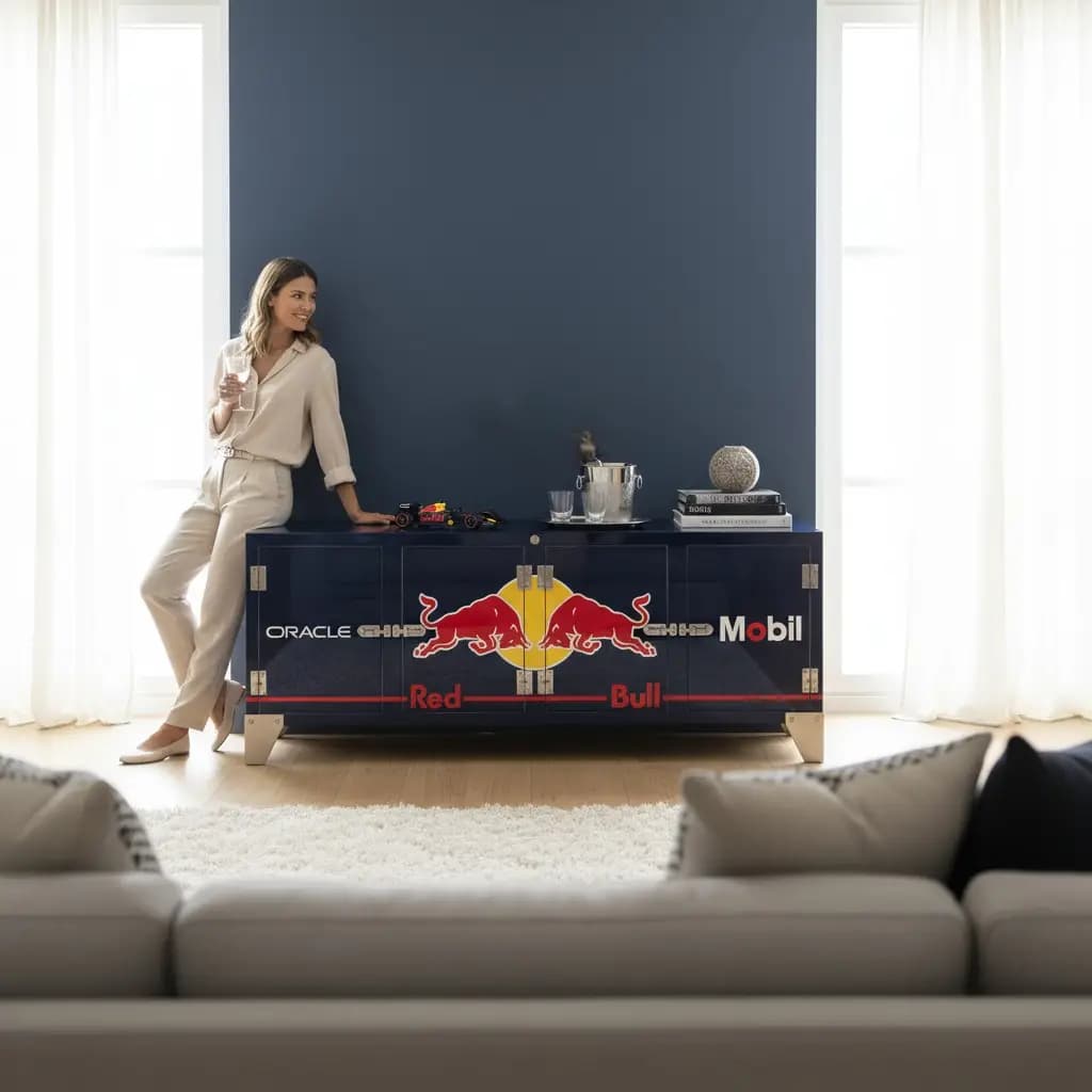 Thumbnail for Meuble 4 portes RED BULL