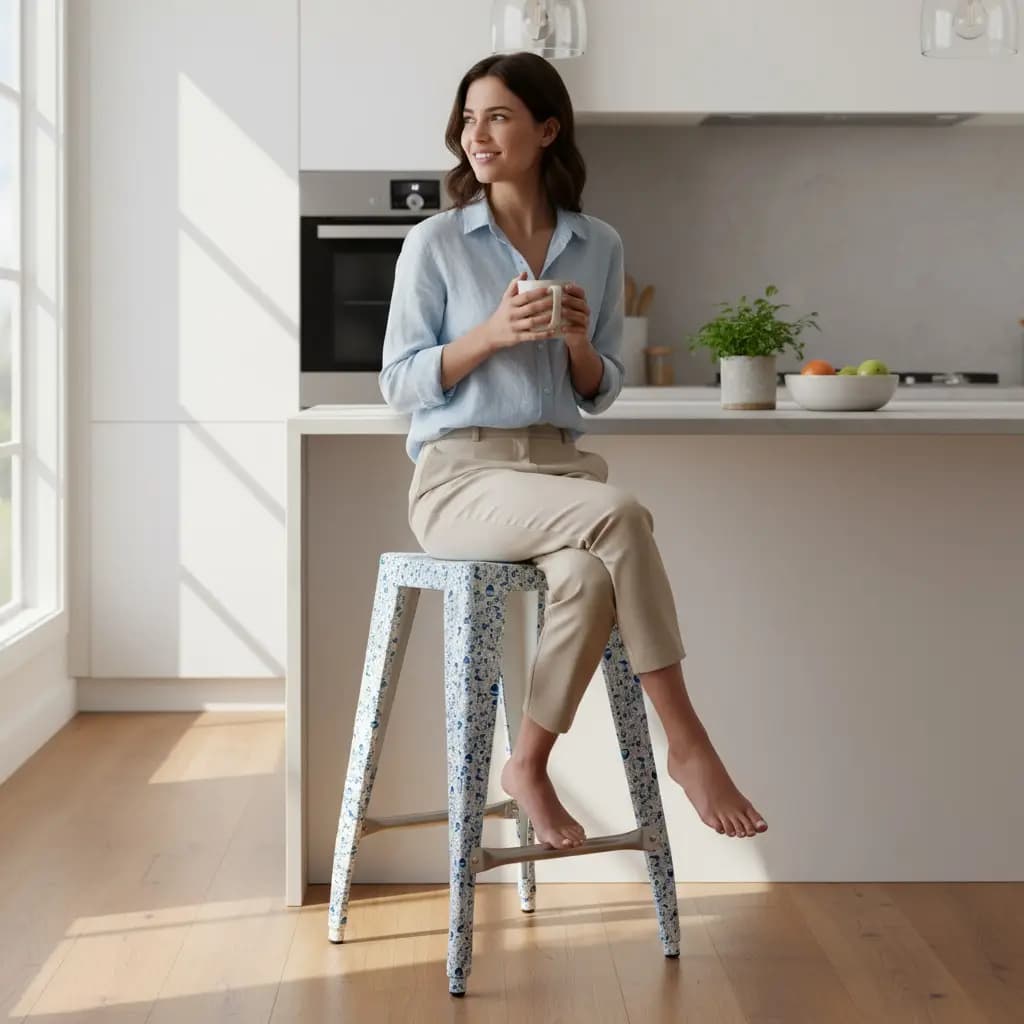 Thumbnail for Tabouret de Bar Gouttes