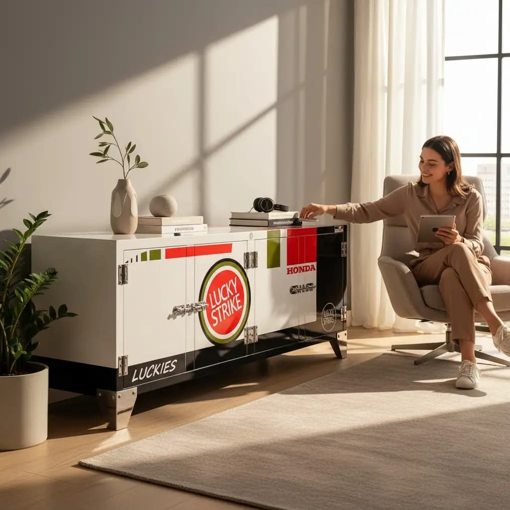 Thumbnail for Meuble 4 portes Honda LUCKY STRIKE