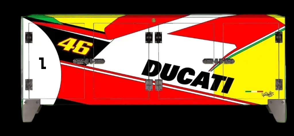 Meuble 4 portes DUCATI
