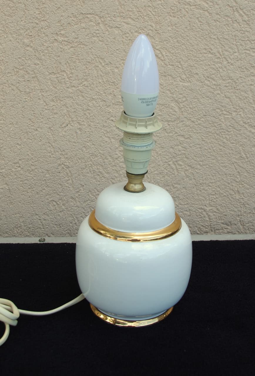 Thumbnail for Paire de lampes de chevet en céramique